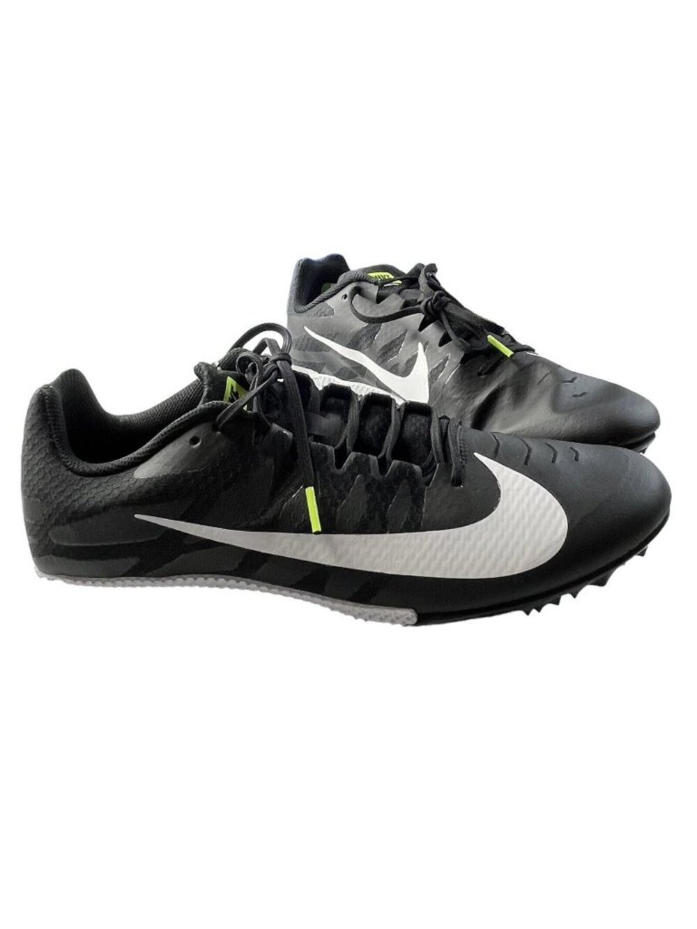 Nike Zoom Rival S9 Track Spike Cleat Shoes Mens Size 13 Black Sneakers